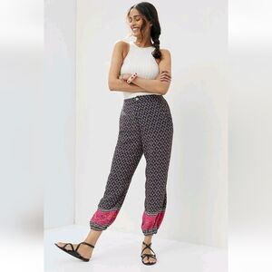 Anthropologie Joggers Harem Genie Balloon Baggy High Rise Boho Hippie Size 0/XS